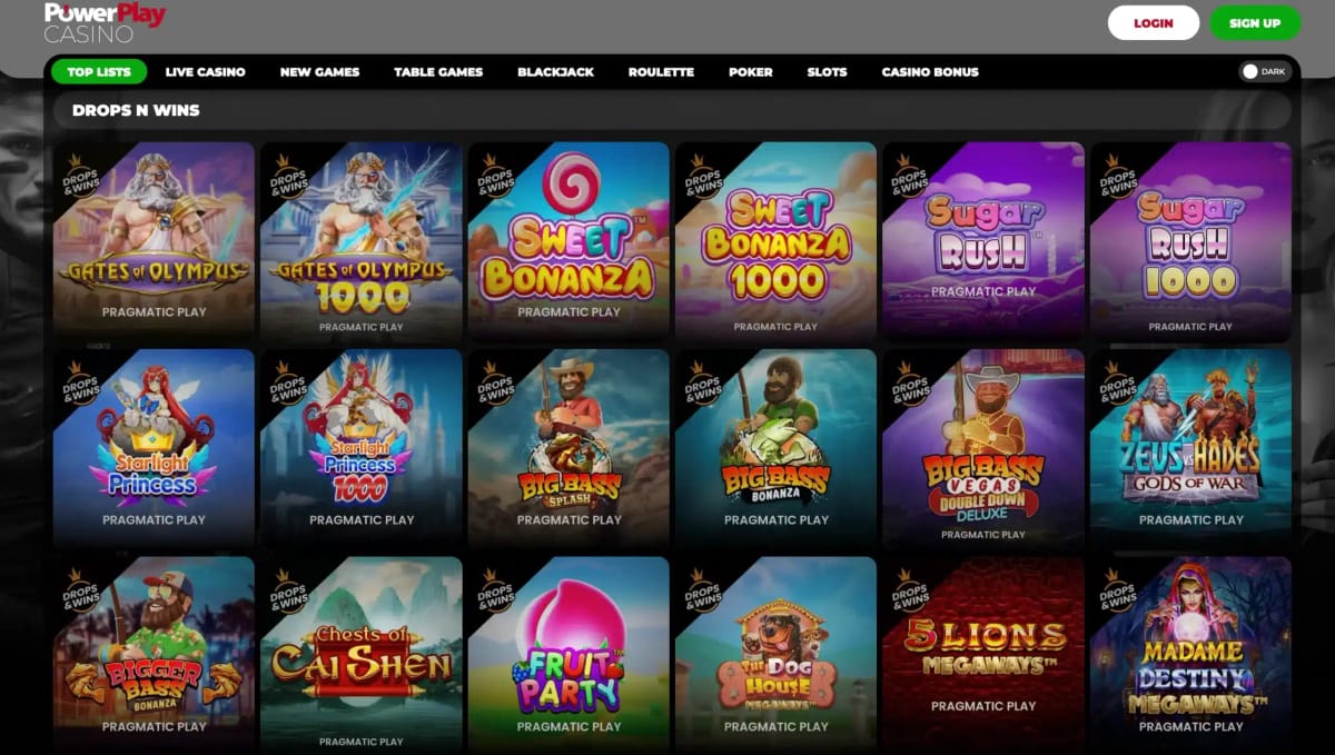 Powerplay Canada's leading online casino.